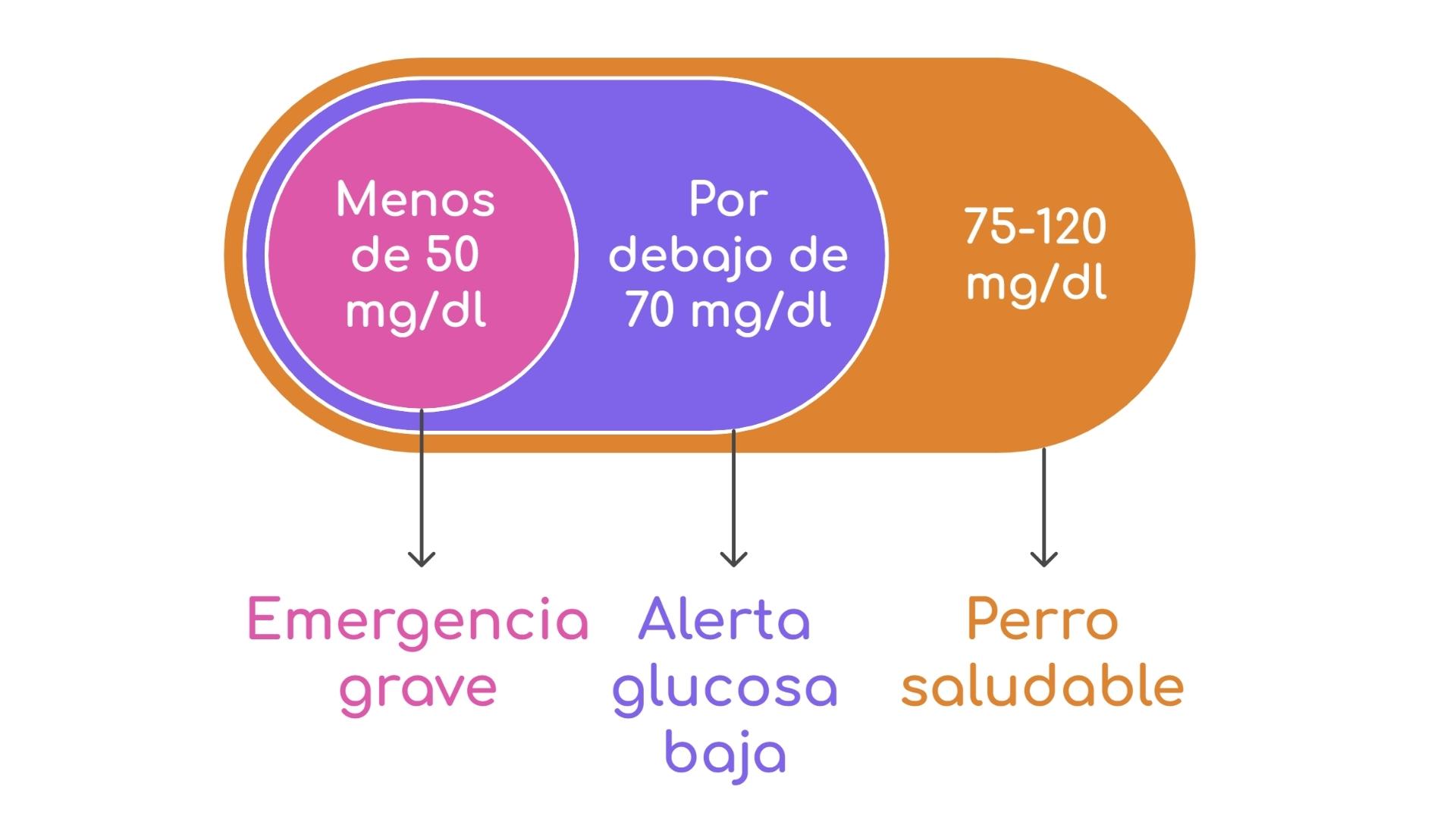 niveles de glucosa pictograma